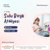 Resim-Sulu Boya Atölyesi (7-13 Yaş, Yüz Yüze) 