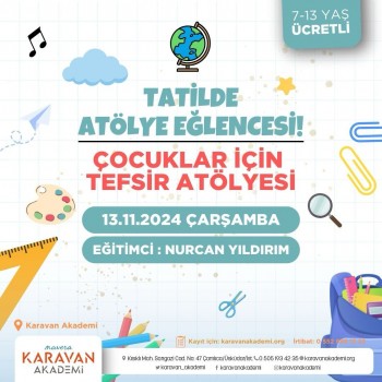 Çocuklar İçin Tefsir Atölyesi (Yüz Yüze)