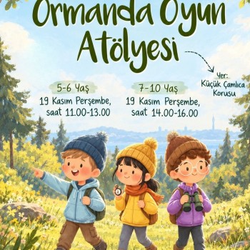 Ormanda Oyun Atölyesi Yüz Yüze