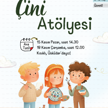 Çini Atölyesi - Anne Çocuk (Yüz Yüze)