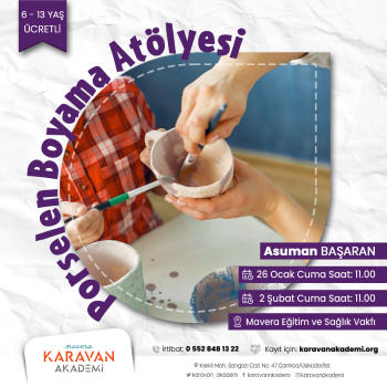 Porselen Boyama Atölyesi (Yüz yüze)