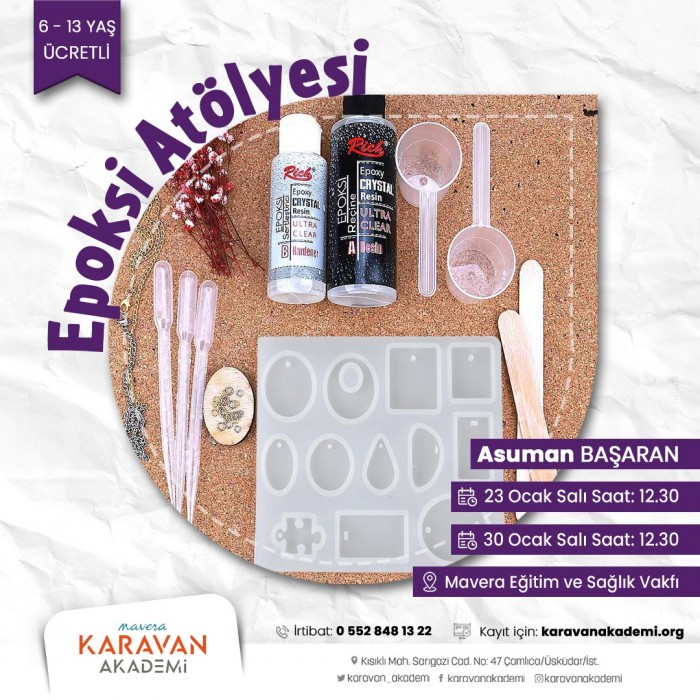 Epoksi Atölyesi (Yüz yüze)