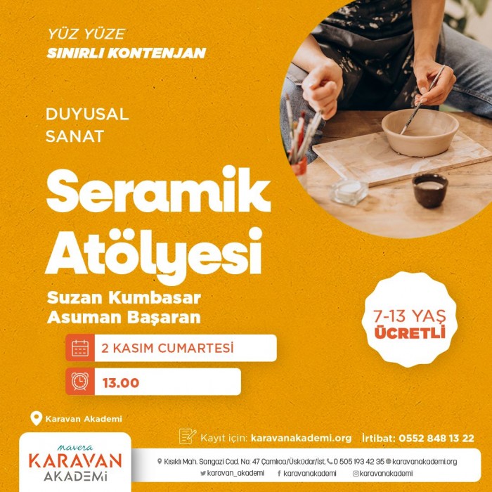 Seramik Atölyesi - ( Yüz Yüze)