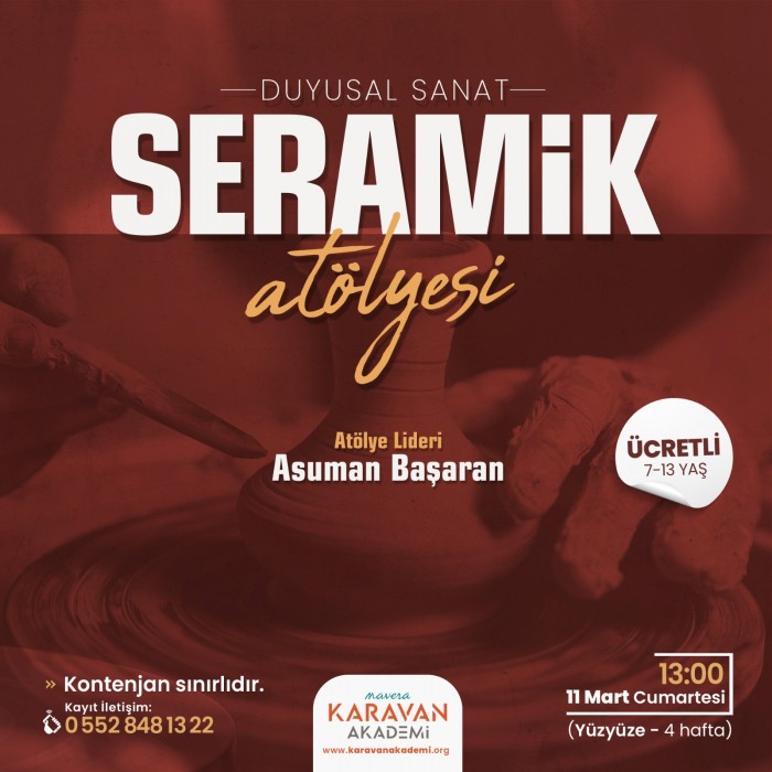 Seramik Atölyesi ( Yüz Yüze)